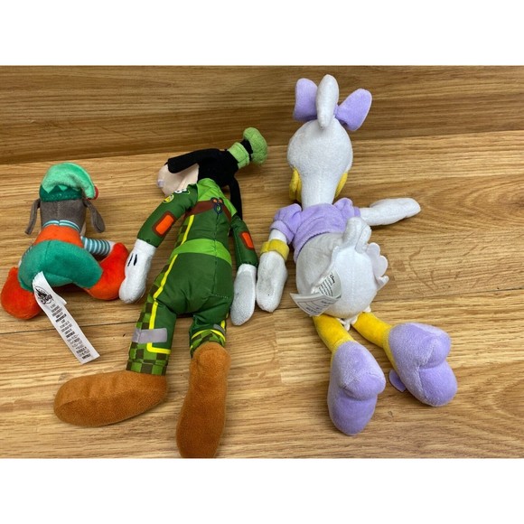 Disney Loonie Tunes Lot Of 3 Plush Dolls Daisy Duck,Goofie  And Mini Goofie - Picture 2 of 3